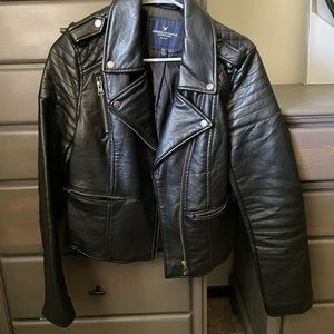 American Eagle leather jacket